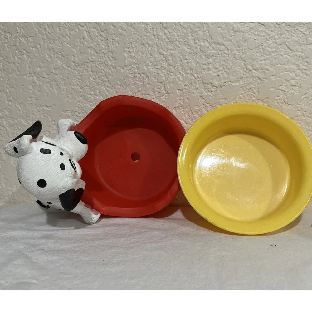 Applause DISNEY 101 Dalmatians Water Food Cereal Bowl Dog Cat Collectible